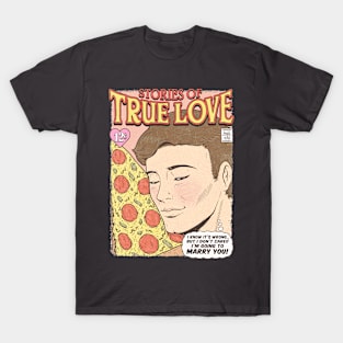 PIZZA LOVE - MALE T-Shirt